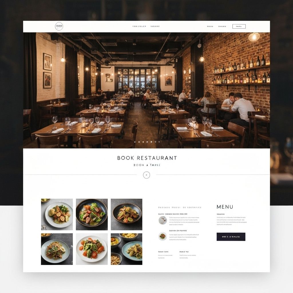 Restaurant Landing Page